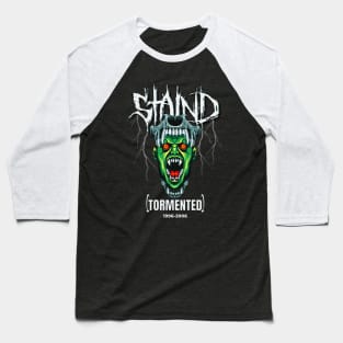 Tormented Scream Staind Baseball T-Shirt